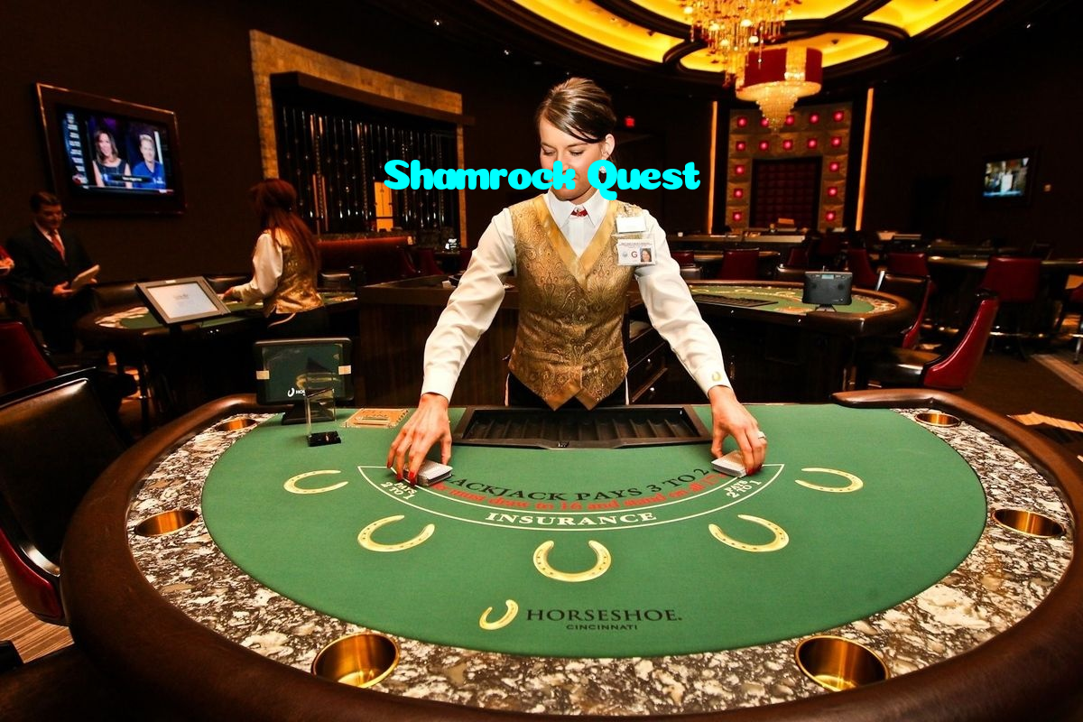 Shamrock Quest casino presented on mobile device in Pakistan with slots and live games