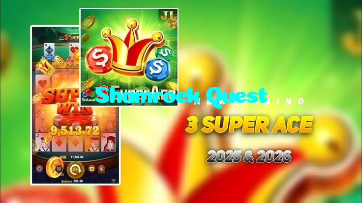 Shamrock Quest casino presented on mobile device in Pakistan with slots and live games